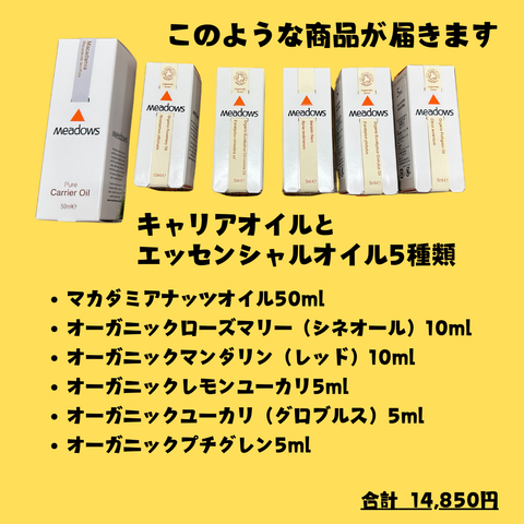 夏休みアロマボックスベーシックセット（送料無料）